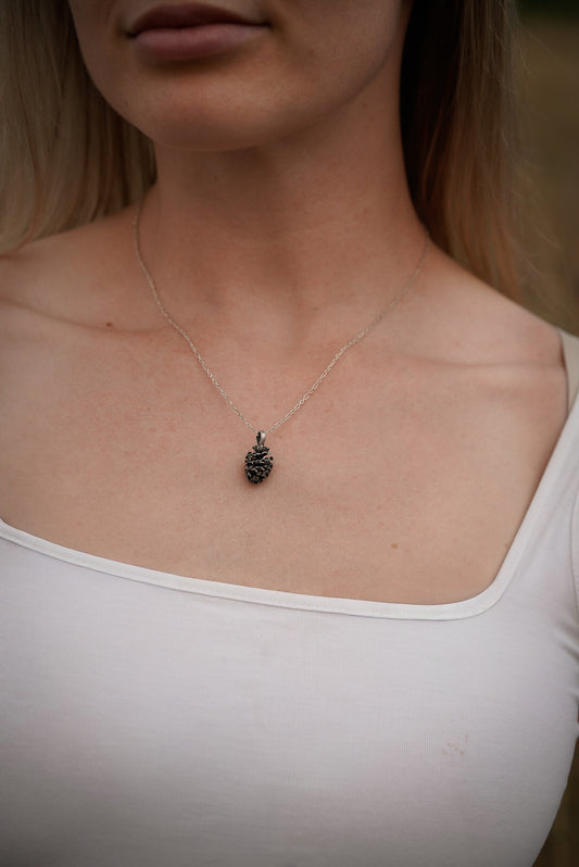 Cast Pine Cone Necklace