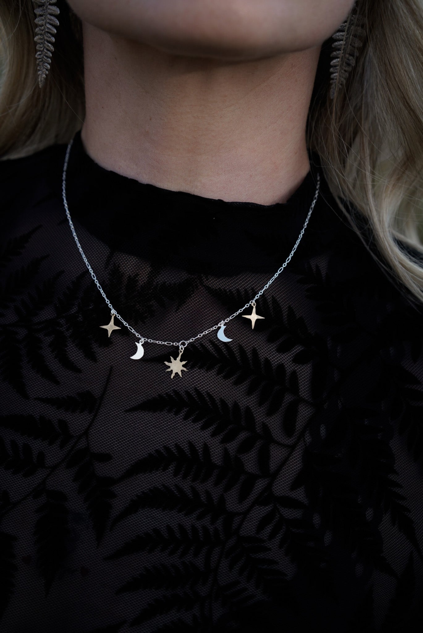 Celest Charm Necklace