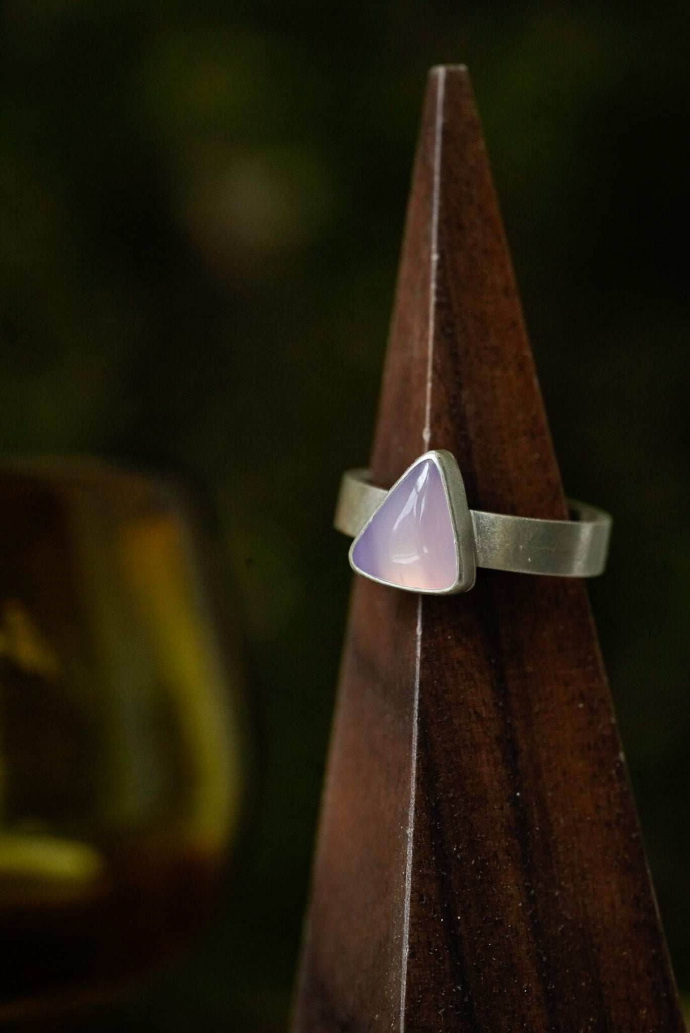 Ethereal Glow Ring - Size 6.5 Holly Blue