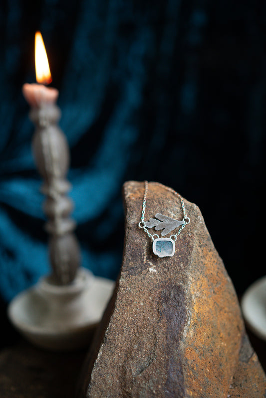 Cedar and Moss Necklace