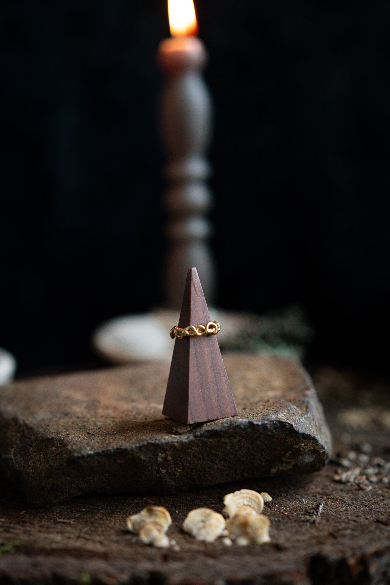 Unbound Ring 3 - Brass - Size 6.75