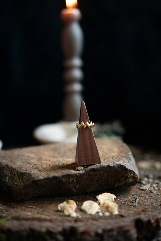 Unbound Ring 2 - Brass - Size 5.75