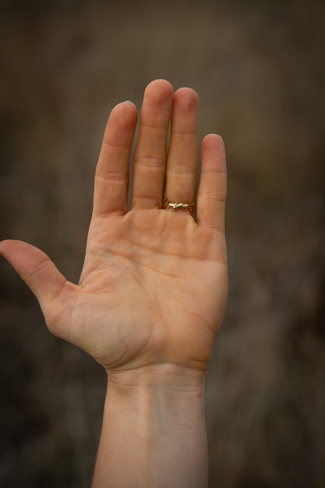 Unbound Ring 5 - Brass - Size 5.75