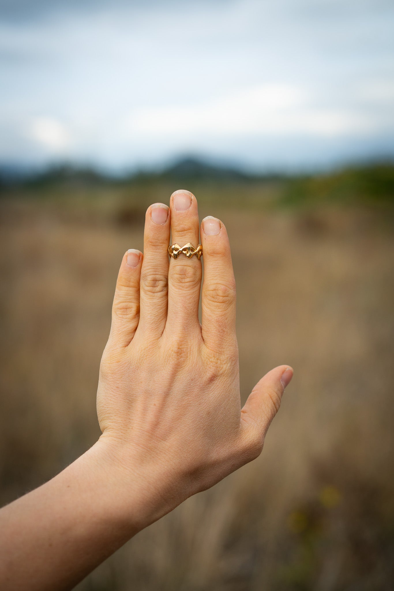 Unbound Ring 1 - Brass - Size 5.75