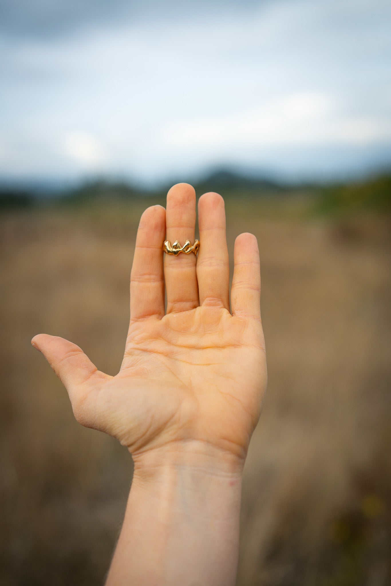 Unbound Ring 1 - Brass - Size 5.75