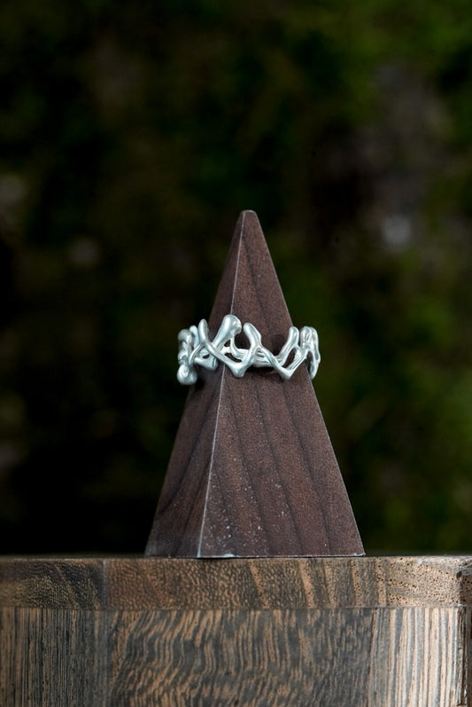 Unbound Ring - Sterling Silver Size 6