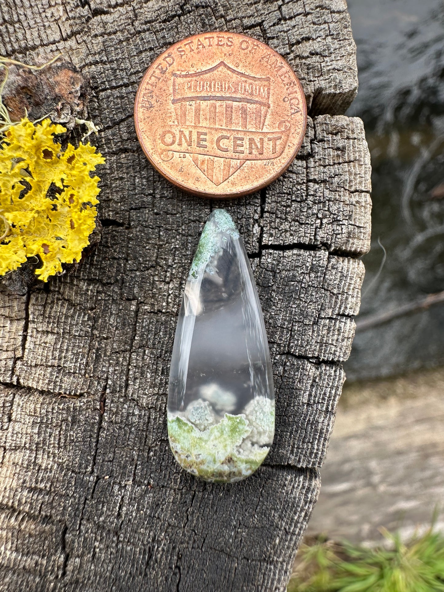 Ochoco Moss Agate Cabochon