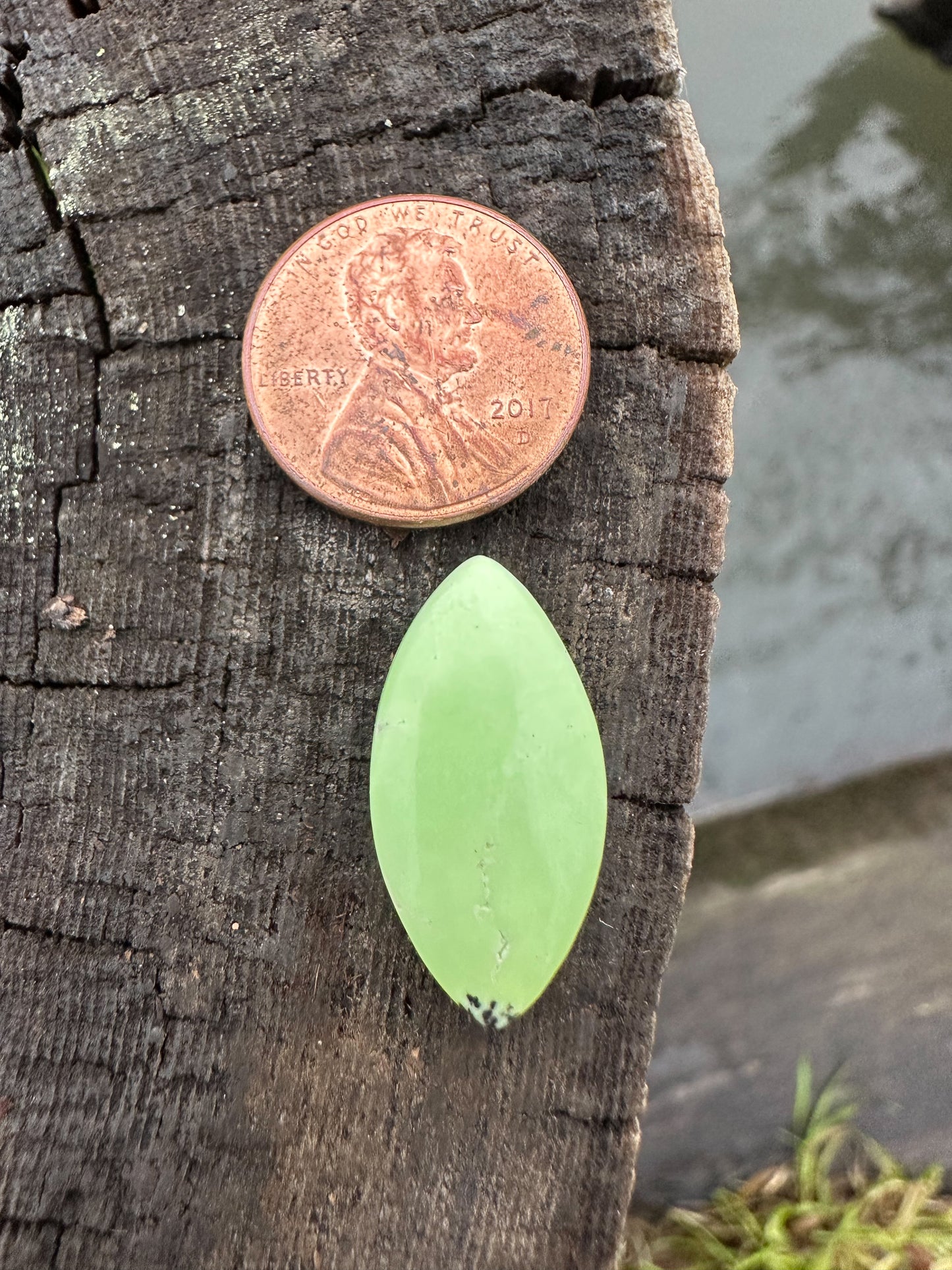 Lemon Chrysoprase Cabochon