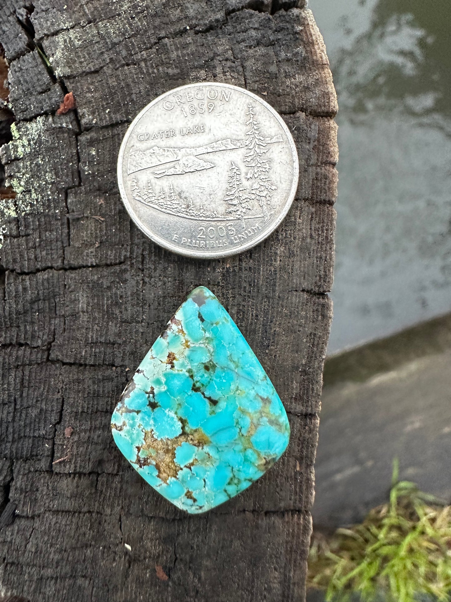 Old Stock Turquoise Cabochon