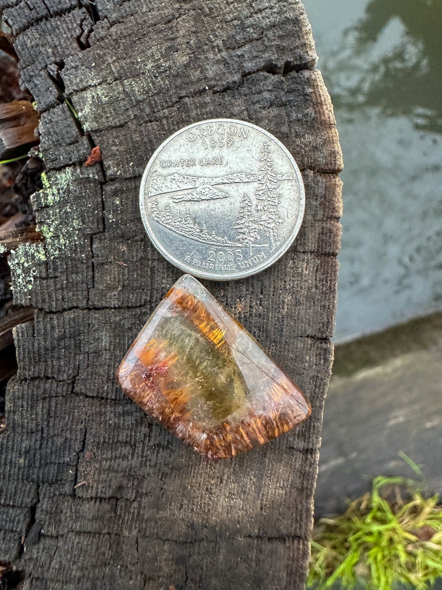 Cacoxenite Cabochon