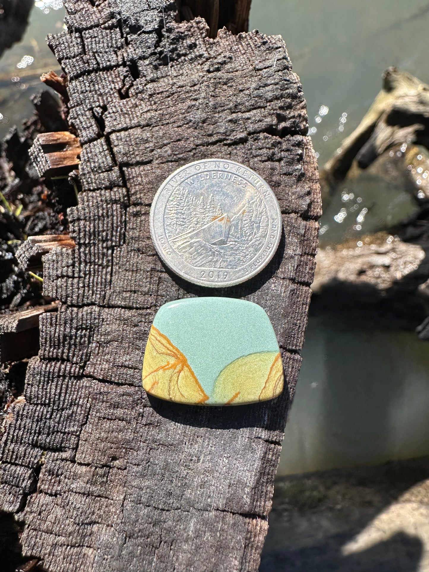 Painted Desert Jasper Cabochon