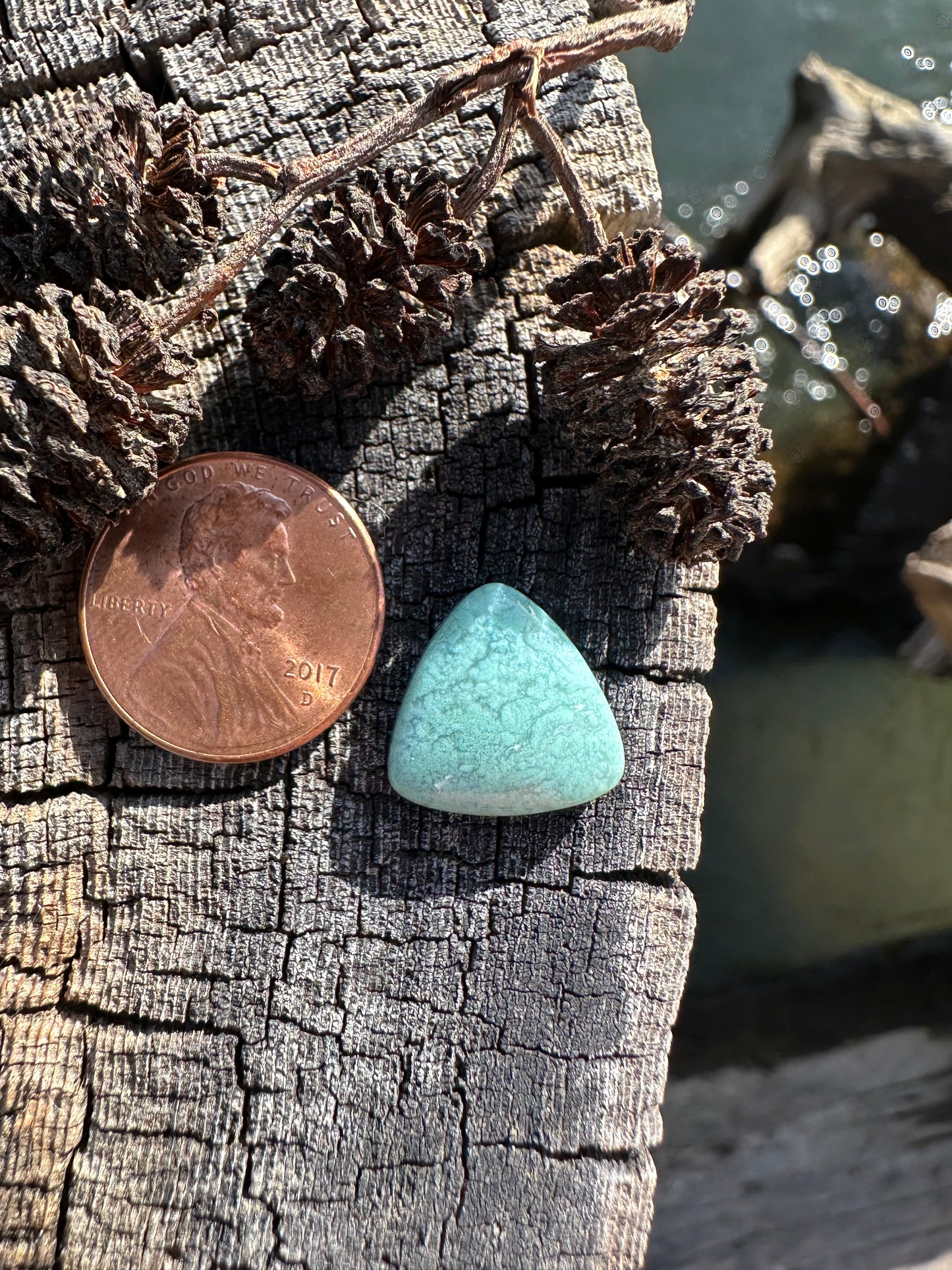 Chrome Chalcedony Cabochon