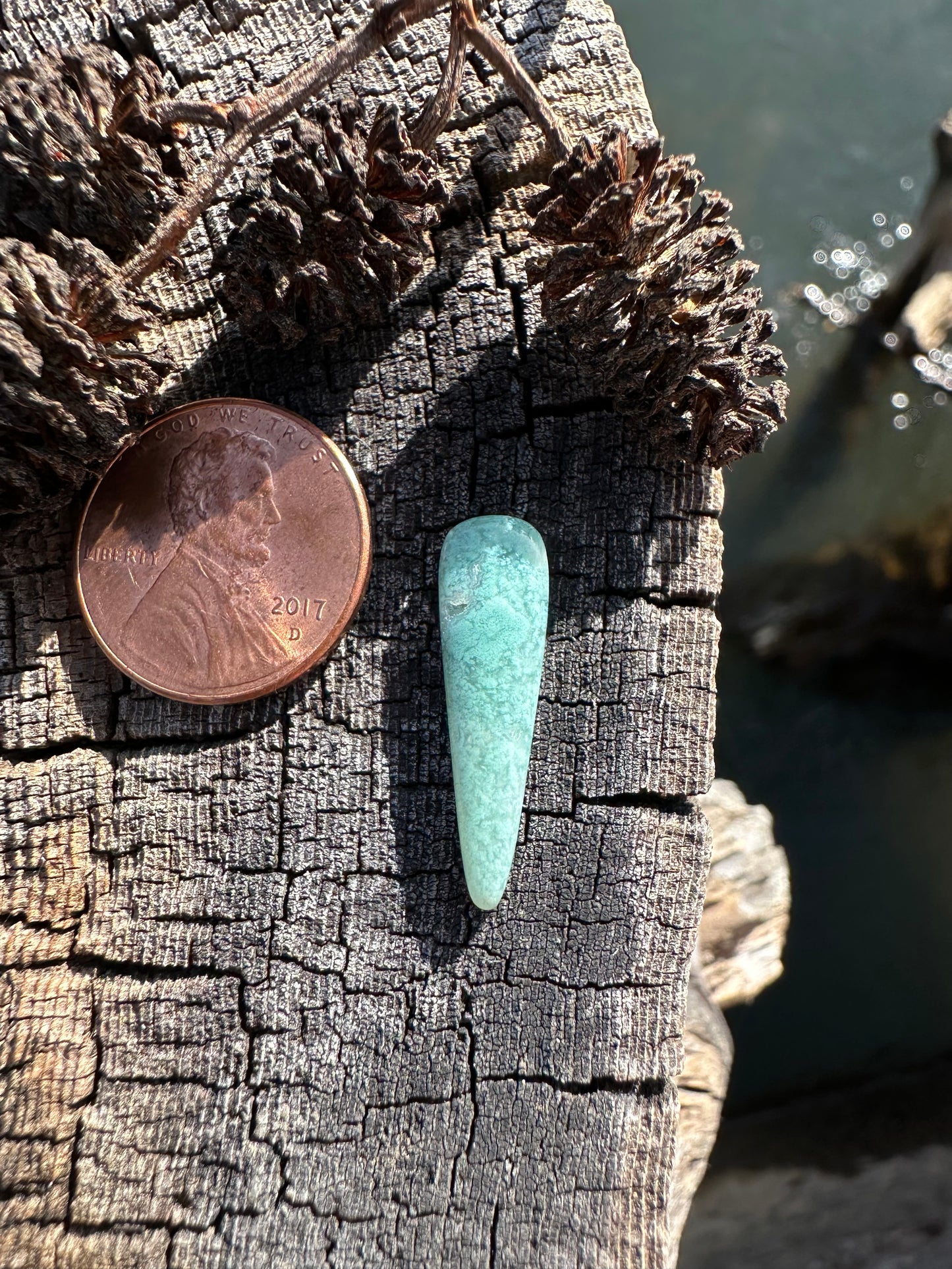 Chrome Chalcedony Cabochon