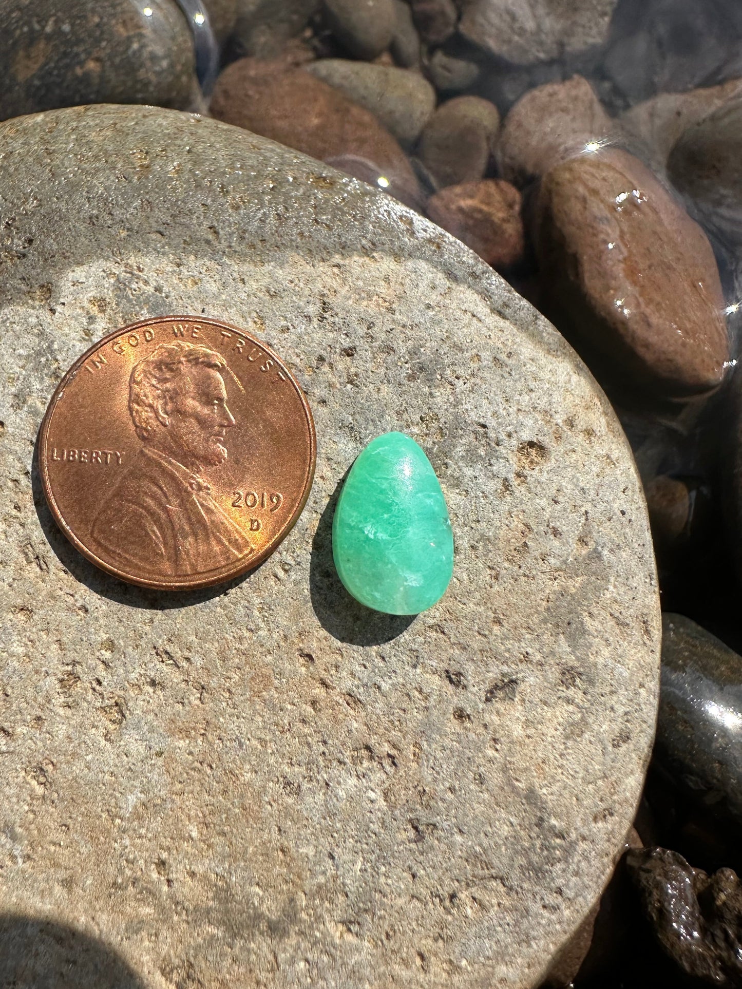 Australian Chrysoprase Cabochon