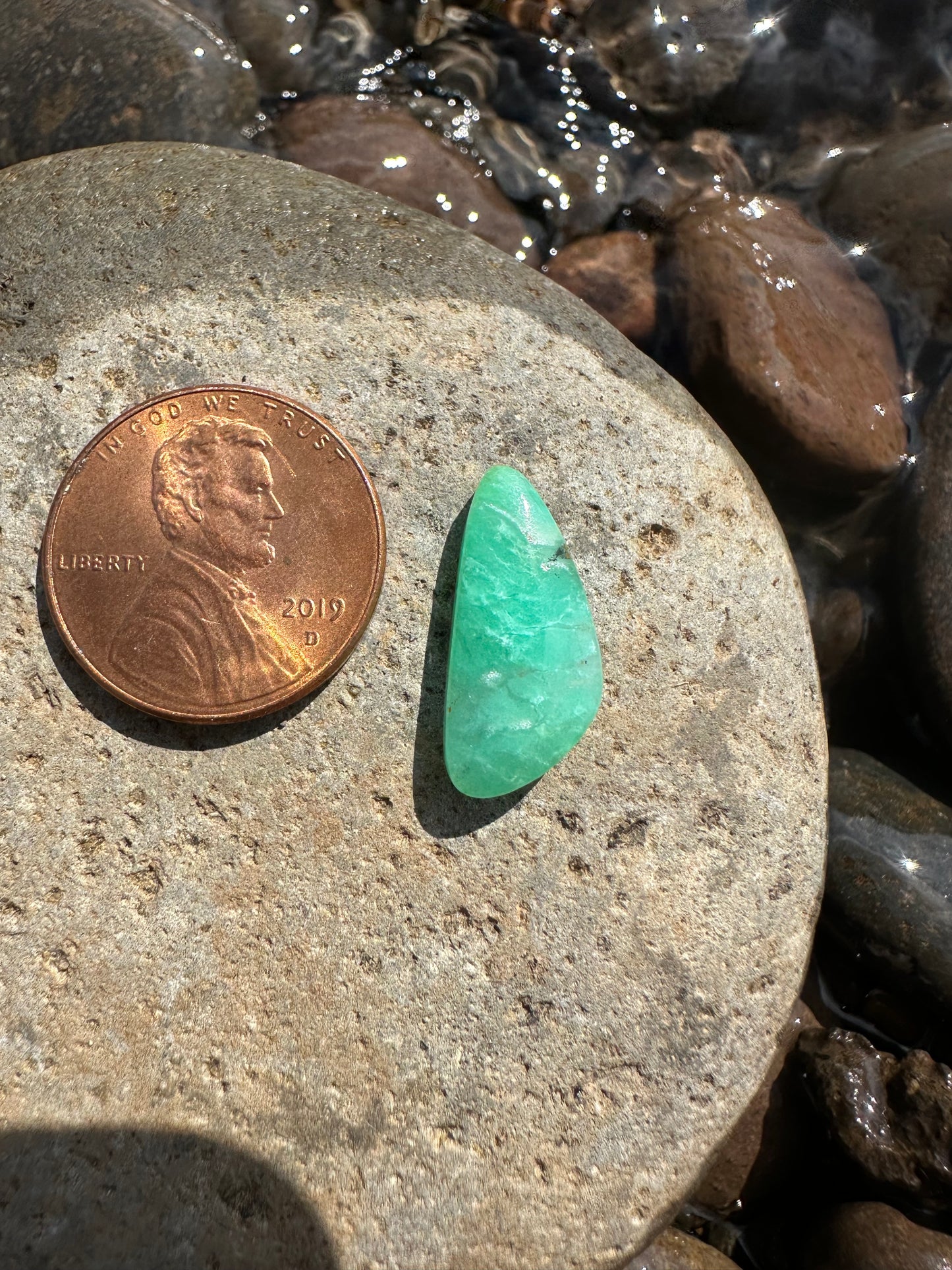 Australian Chrysoprase Cabochon