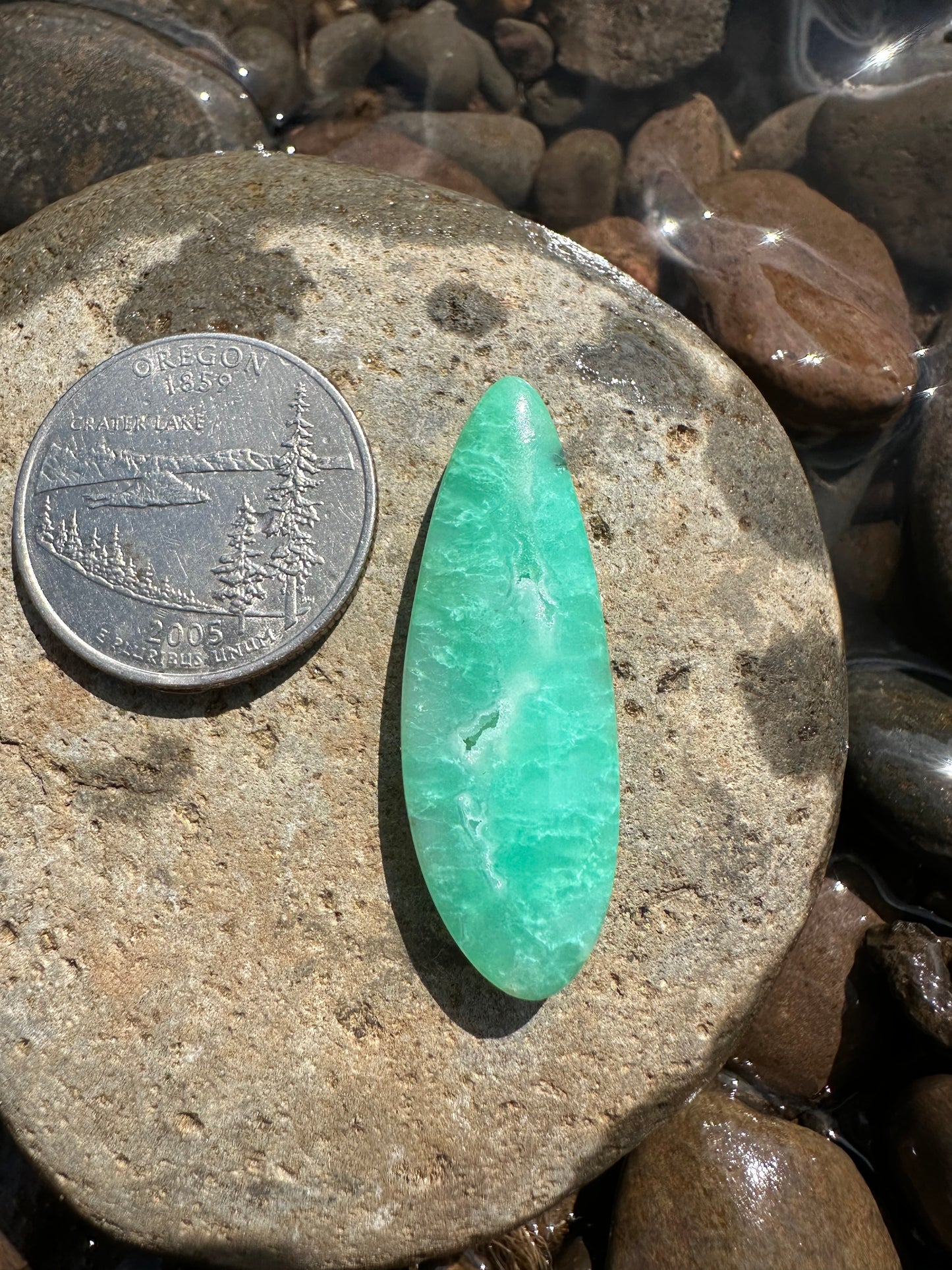 Australian Chrysoprase Cabochon
