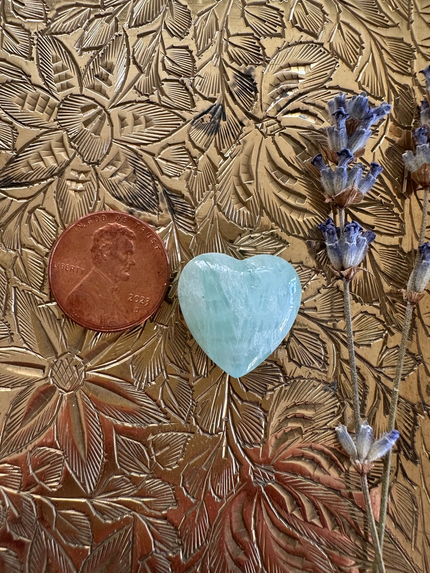 Caribbean Blue Aragonite Cabochon
