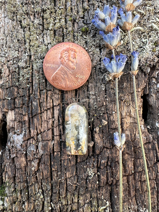 Graveyard Point Plume Agate Cabochon B