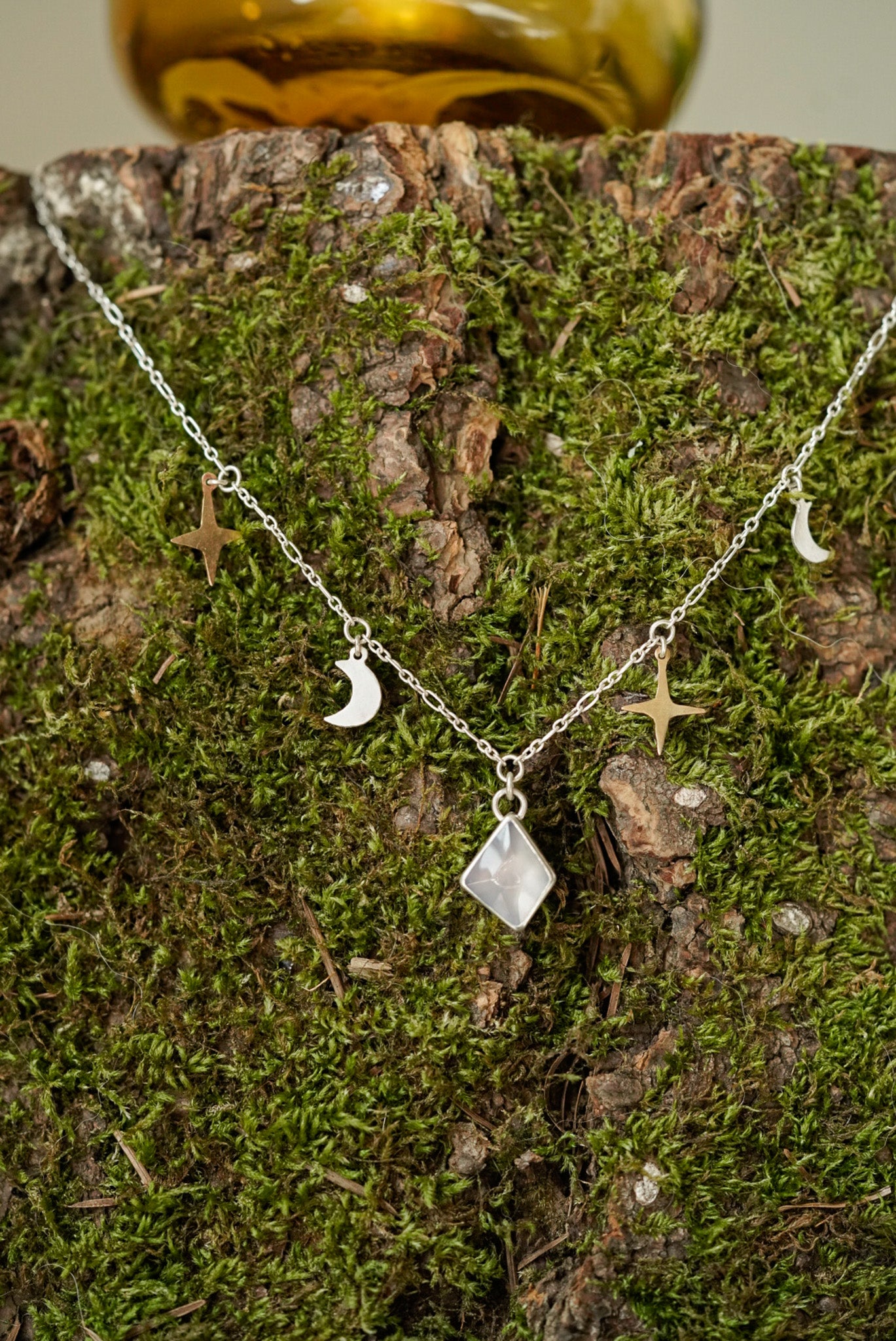 Ethereal Glow Celest Necklace