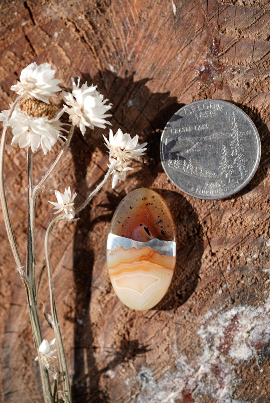 Kintarsia Cabochon - "Large" No.4