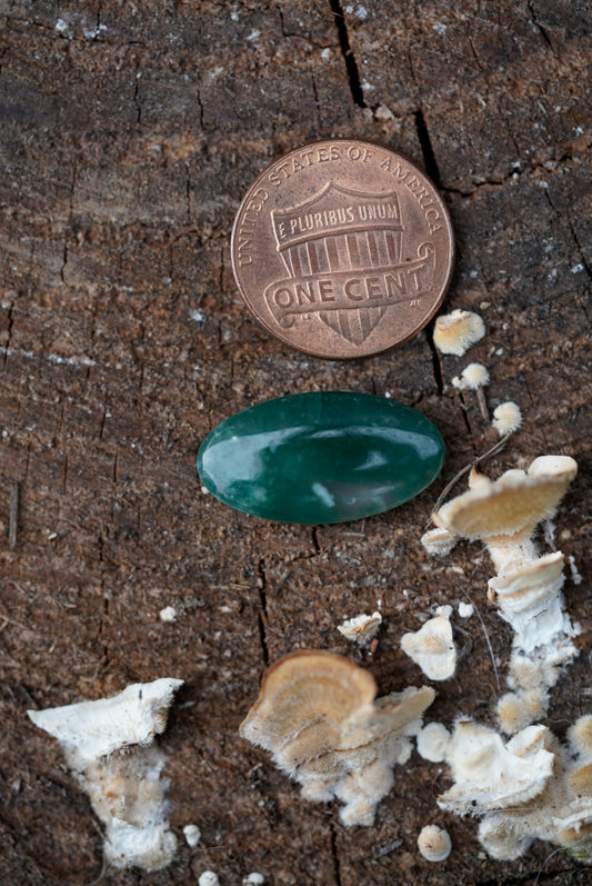 Chrome Chalcedony Cabochon