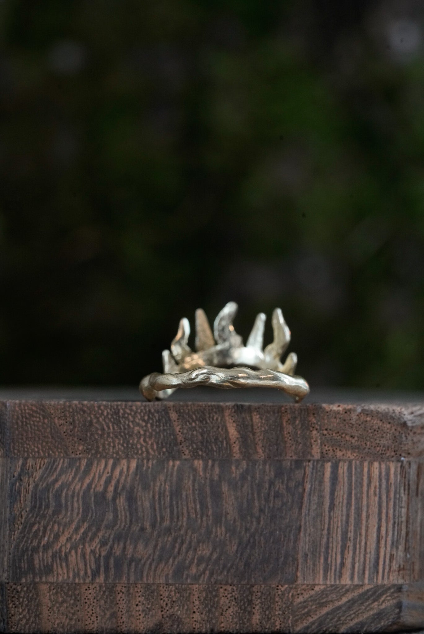 Crown of Chaos Ring - Brass Size 7.75