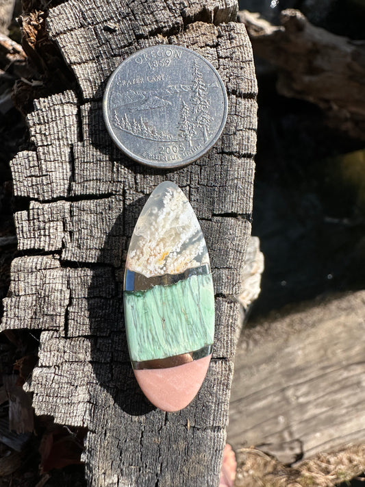 "Kintarsia" Cabochon