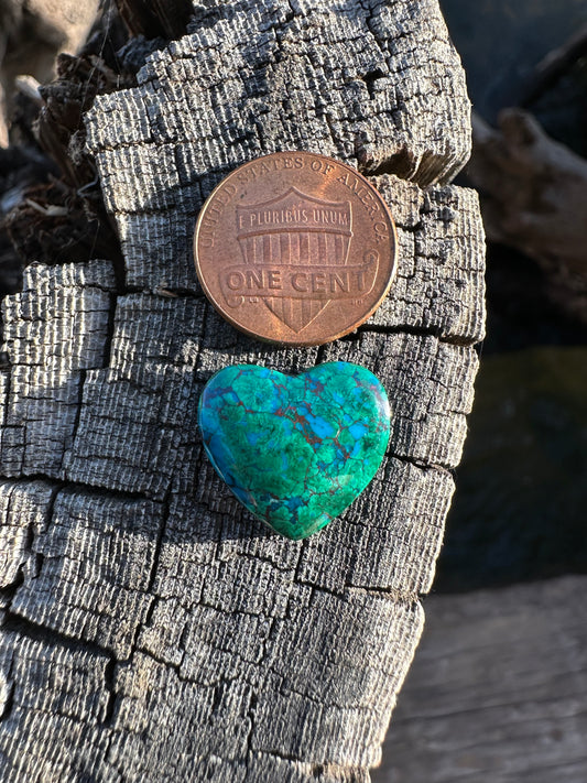 Chilean Webbed Chrysocolla Cabochon