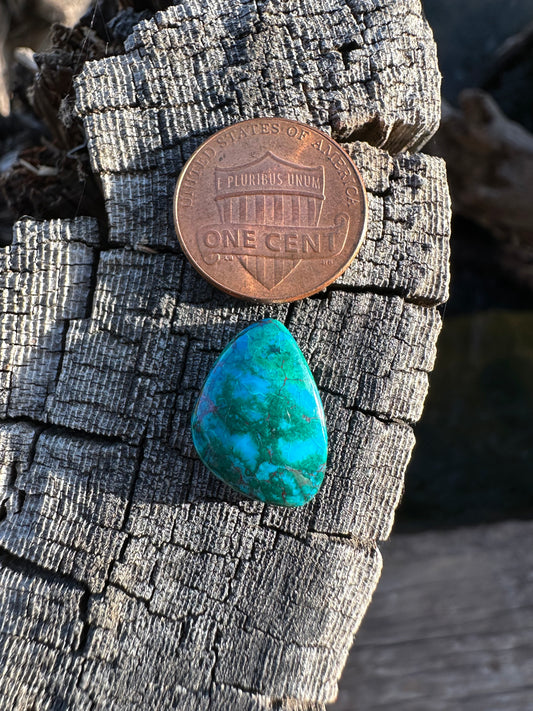 Chilean Webbed Chrysocolla Cabochon