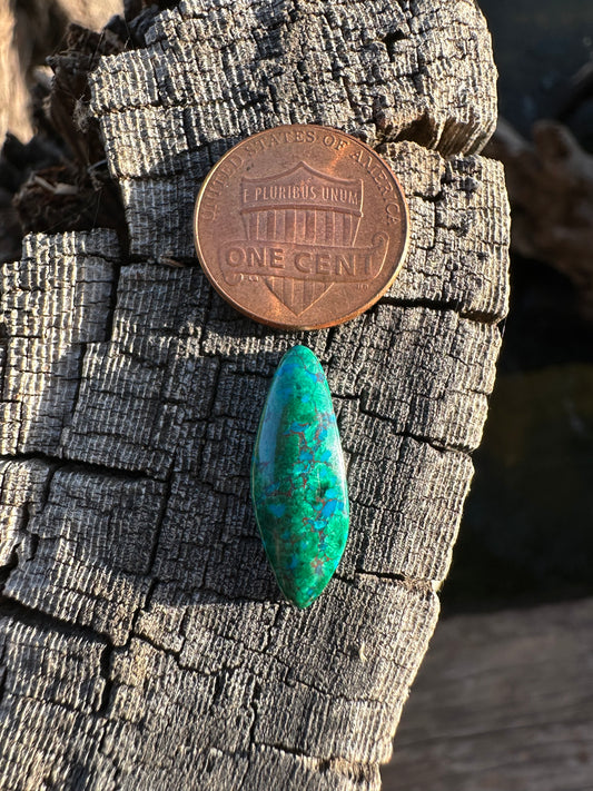 Chilean Webbed Chrysocolla Cabochon