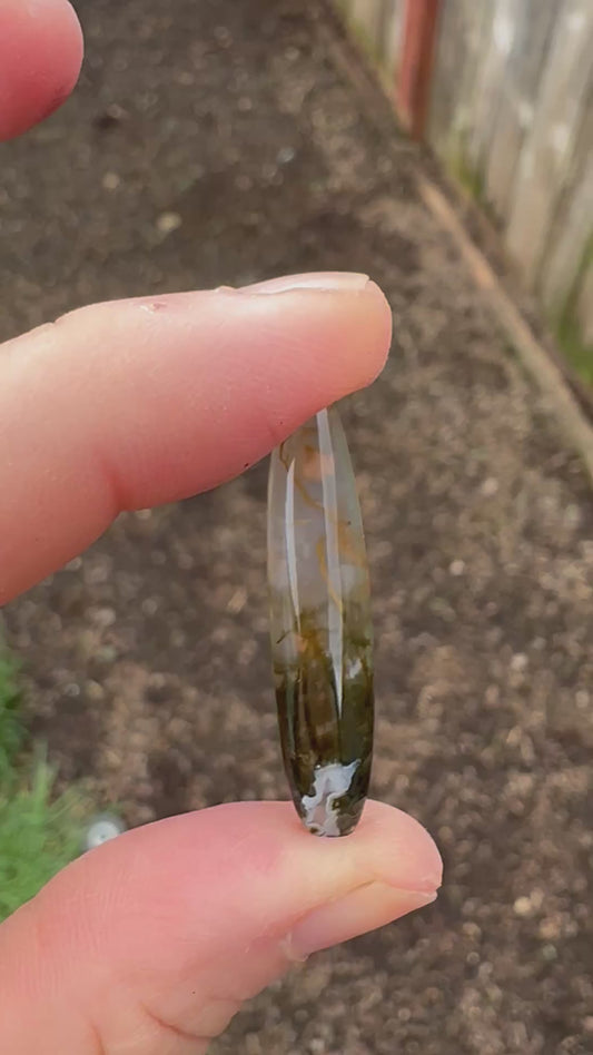 Ochoco Moss Agate Cabochon